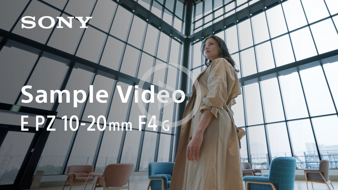 Sony E PZ 10-20mm F4 G Lens